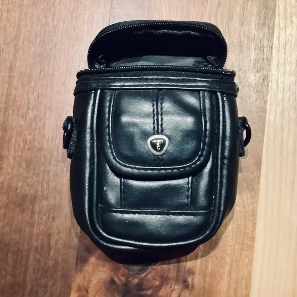 Nikon Icon Black Faux Leather Camera Case